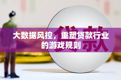 阳原大数据风控，重塑贷款行业的游戏规则