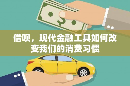 阳原借呗，现代金融工具如何改变我们的消费习惯