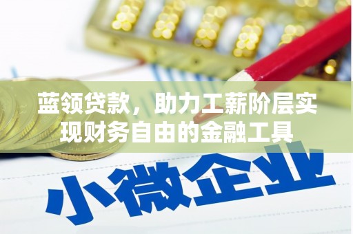 阳原蓝领贷款，助力工薪阶层实现财务自由的金融工具