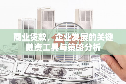 阳原商业贷款，企业发展的关键融资工具与策略分析