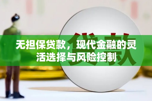 阳原无担保贷款，现代金融的灵活选择与风险控制