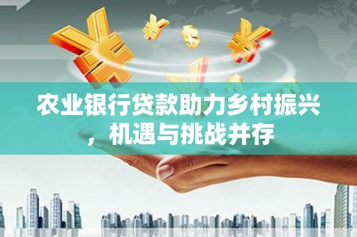 阳原农业银行贷款助力乡村振兴，机遇与挑战并存