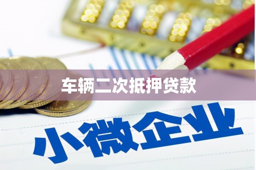 阳原车辆二次抵押贷款