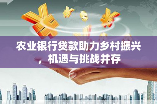 阳原农业银行贷款助力乡村振兴，机遇与挑战并存