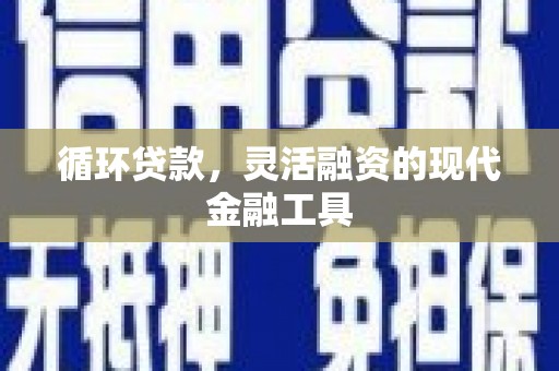 阳原循环贷款，灵活融资的现代金融工具
